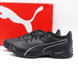 NEW PUMA Super Levitate Sneakers 190974-02 Black/Aged Silver